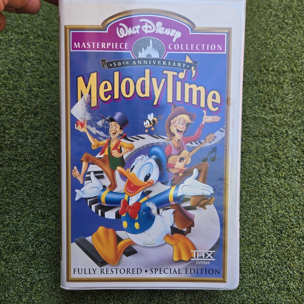 DISNEY VHS 50th Anniversary Melody Time